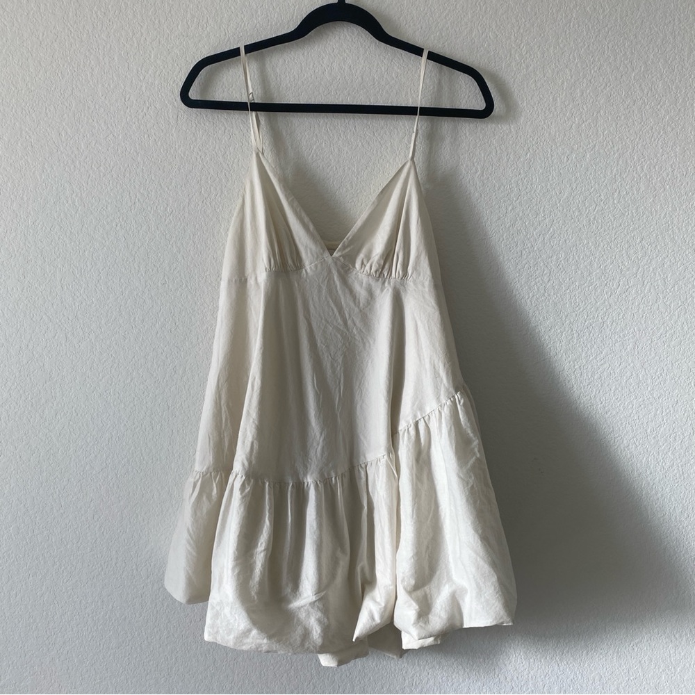 L’ACADEMIE WHITE MINI DRESS